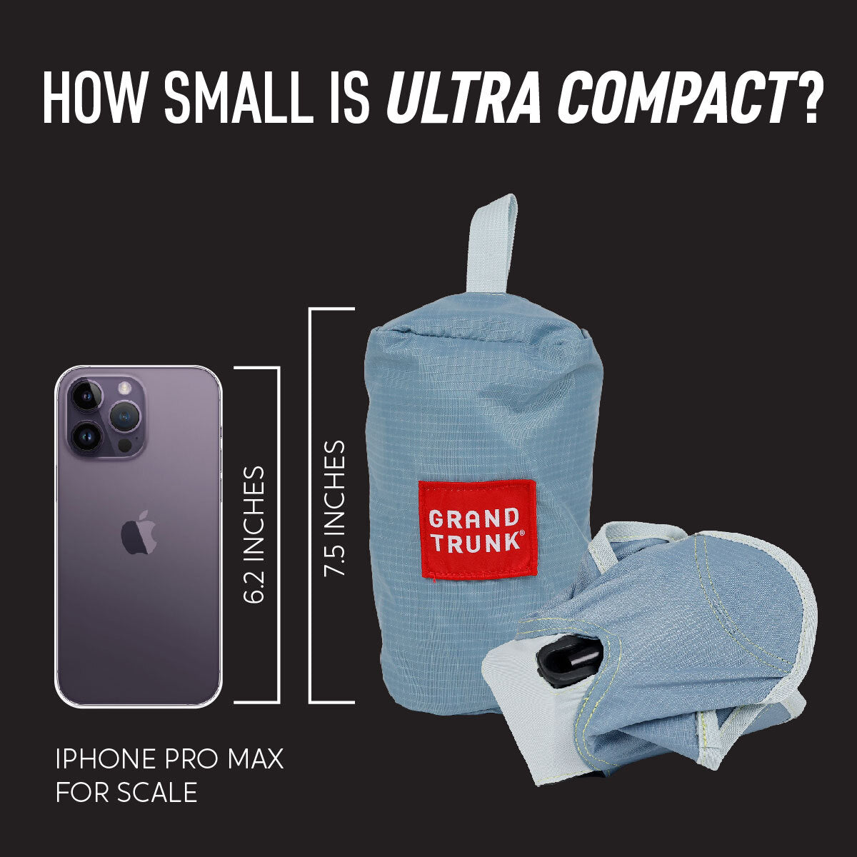 Product size comparison
