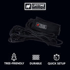 tree friendly durable hanging system for hammocks paracord kit quick setup